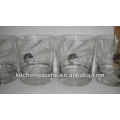 HOT SALE whisky glass with shiny real white gold logo